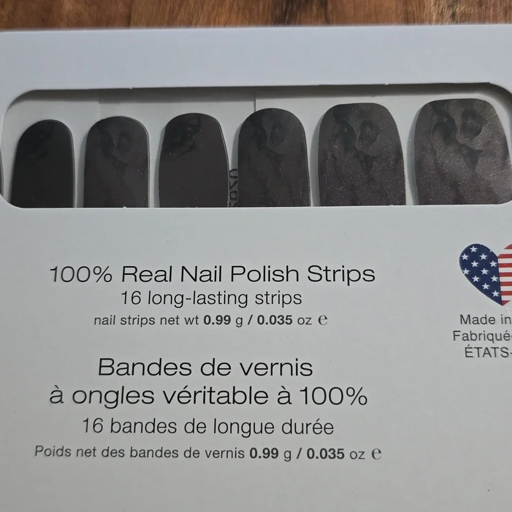Color Street SMOKES ON YOU Press On Nails 100% Real Polish